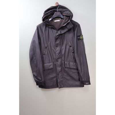 Stone Island Brown Nylon Jacket