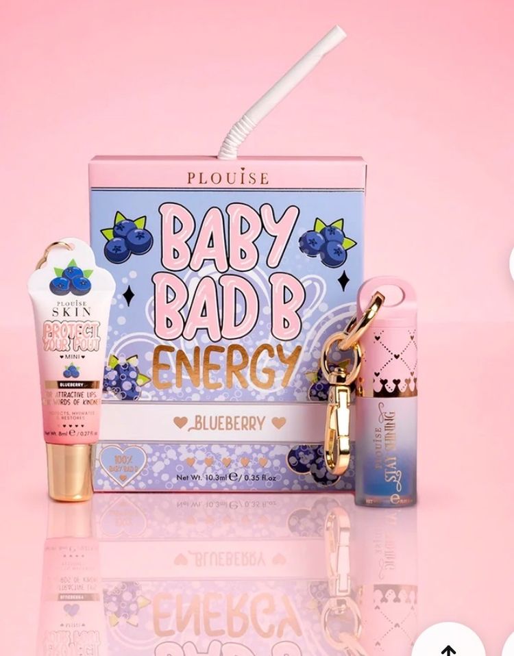 Plouise Baby Bad B Energy Blueberry Lip Products Set image 1
