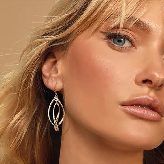 Gold-Tone Dangle Earrings 2