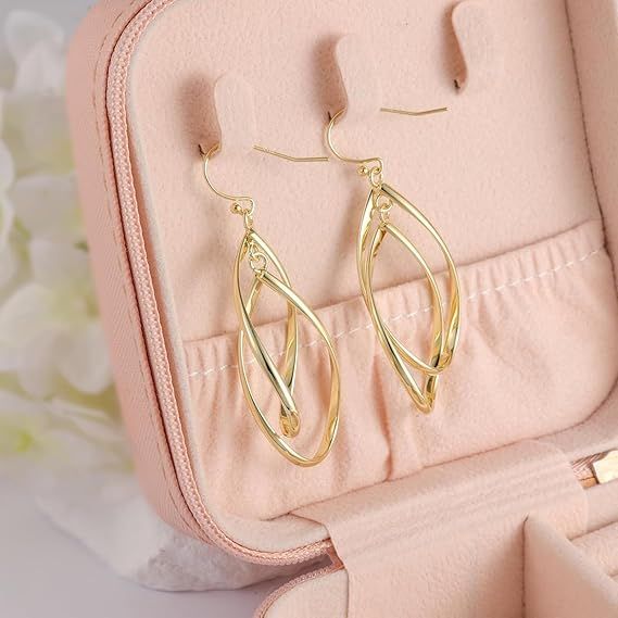 Gold-Tone Dangle Earrings 4