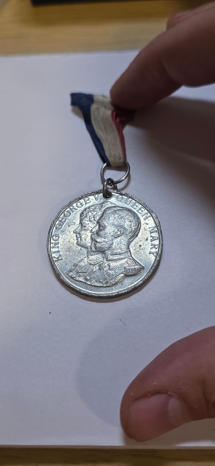 Silver Jubilee Commemorative Medal £4 2