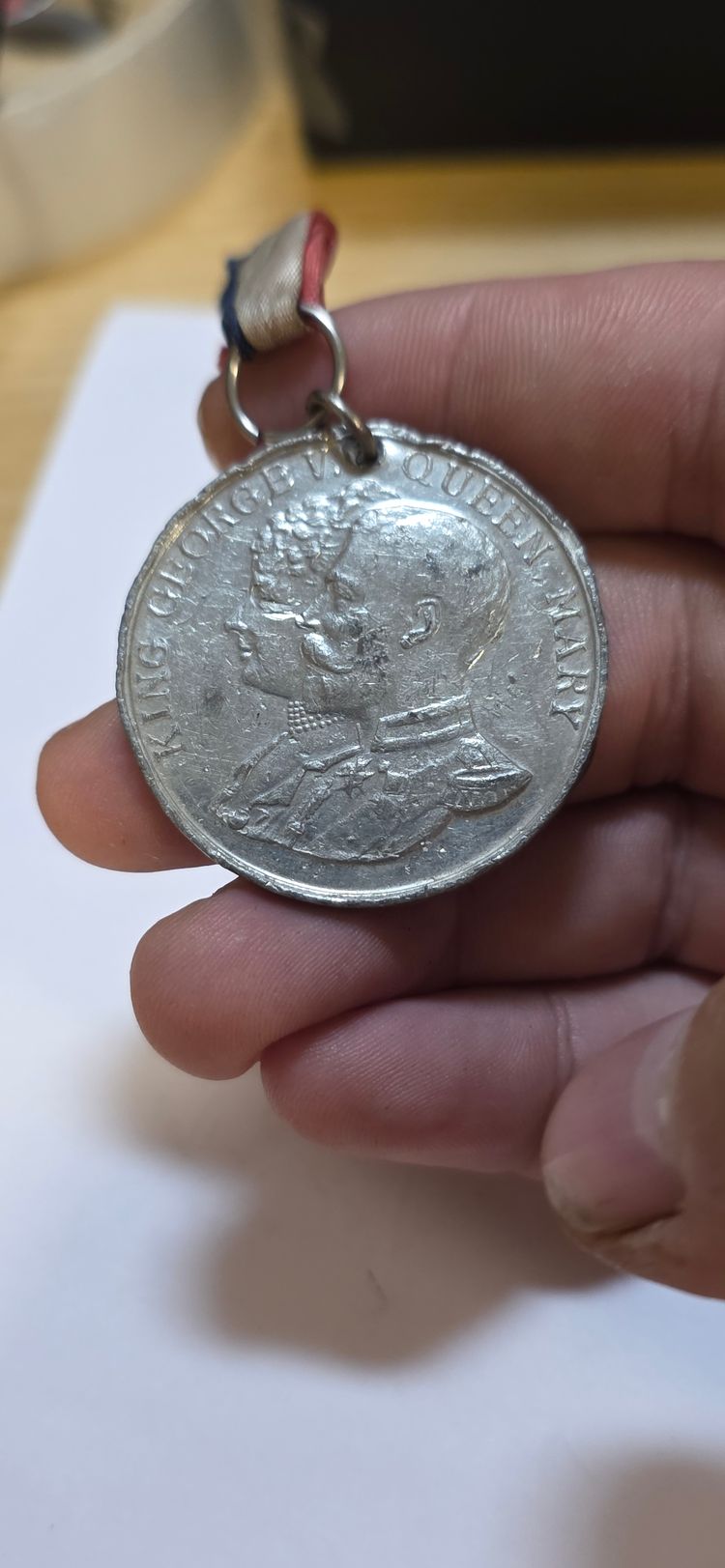 Silver Jubilee Commemorative Medal £4 5