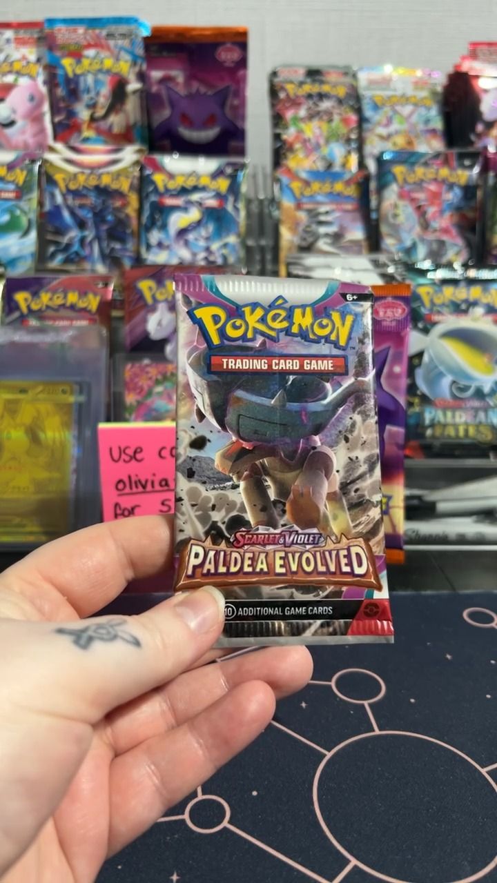 Other 1x paldea evolved booster pack product image
