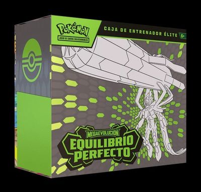 Pokémon ETB Mega Evolution Equilibrio Perfecto X1 SPOT (SOBRE)