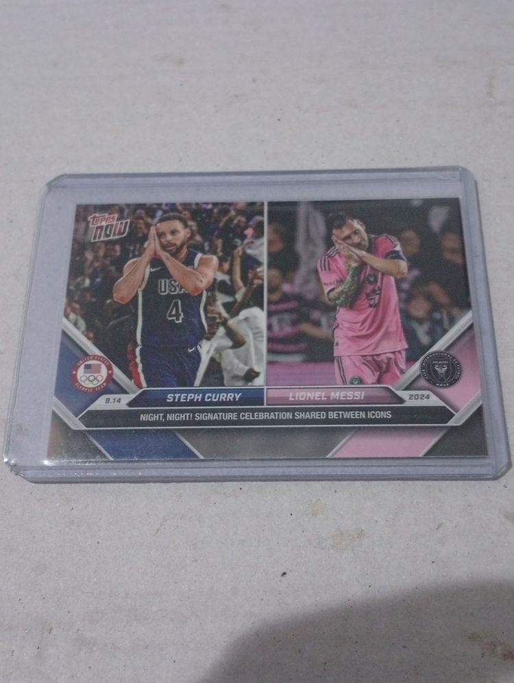 Topps Topps Now Messi & curry product image