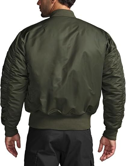 Green Bomber Jacket image 3