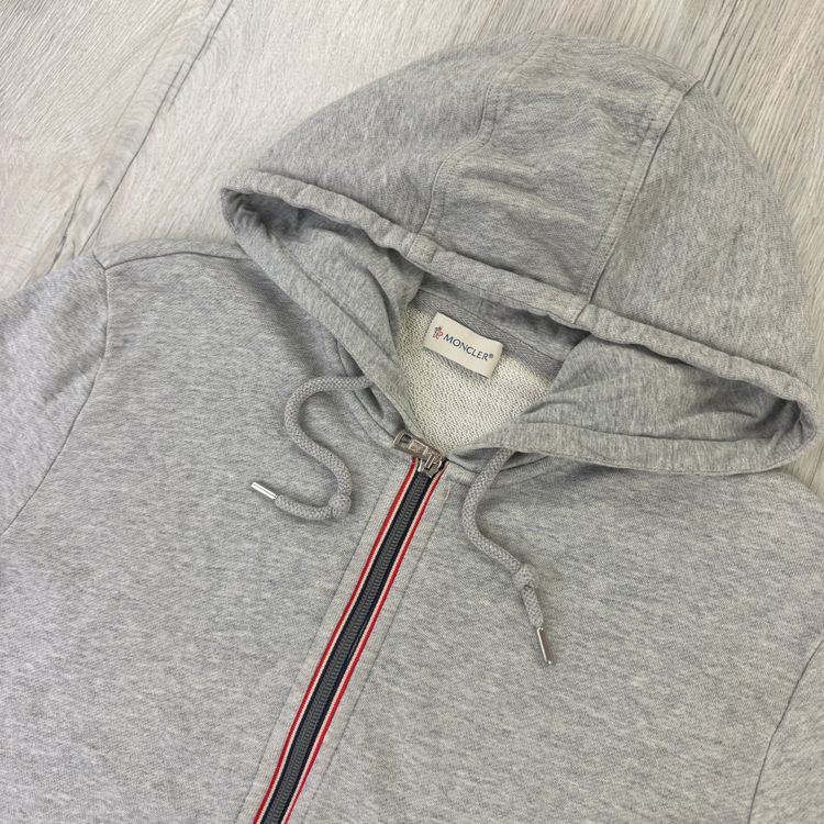 Immagine di Moncler Men’s Maglia Grey Zip-up Hoodie  - Large Slim 6