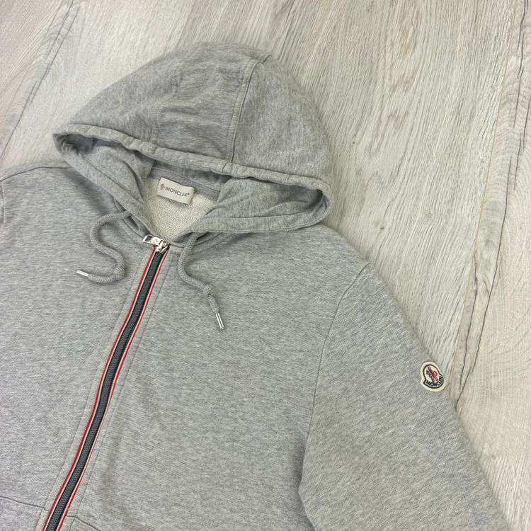 Immagine di Moncler Men’s Maglia Grey Zip-up Hoodie  - Large Slim 4