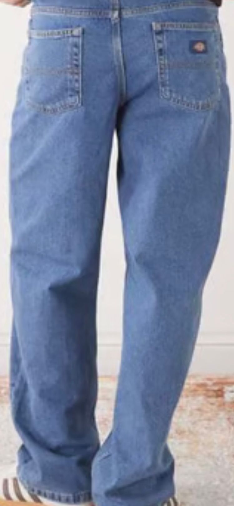 Dickies baggy Blue Denim Jeans 2