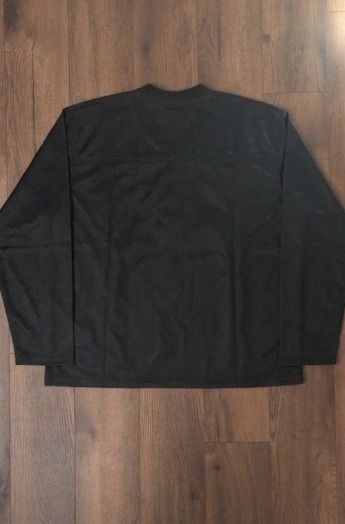Black Long Sleeve V-Neck Shirt 2