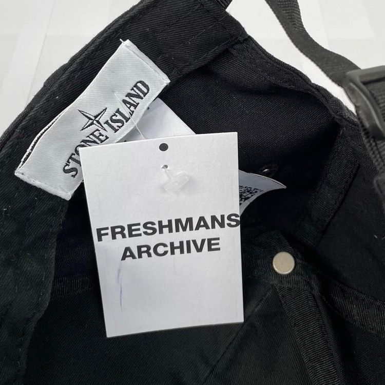Immagine di Stone Island SS 2018 Compass Logo Cotton Baseball Cap Large 3