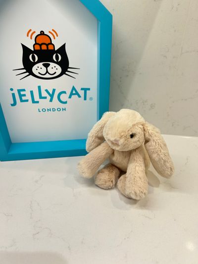Jellycat smudge rabbit tiny bnwt