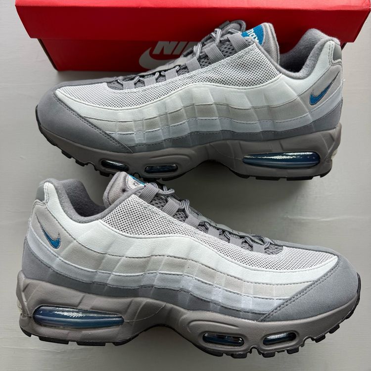 Nike Air Max 95 OG Size UK 10.5 Big Bubble Smoke Grey Abyss Trainers IH4457-003 image 8