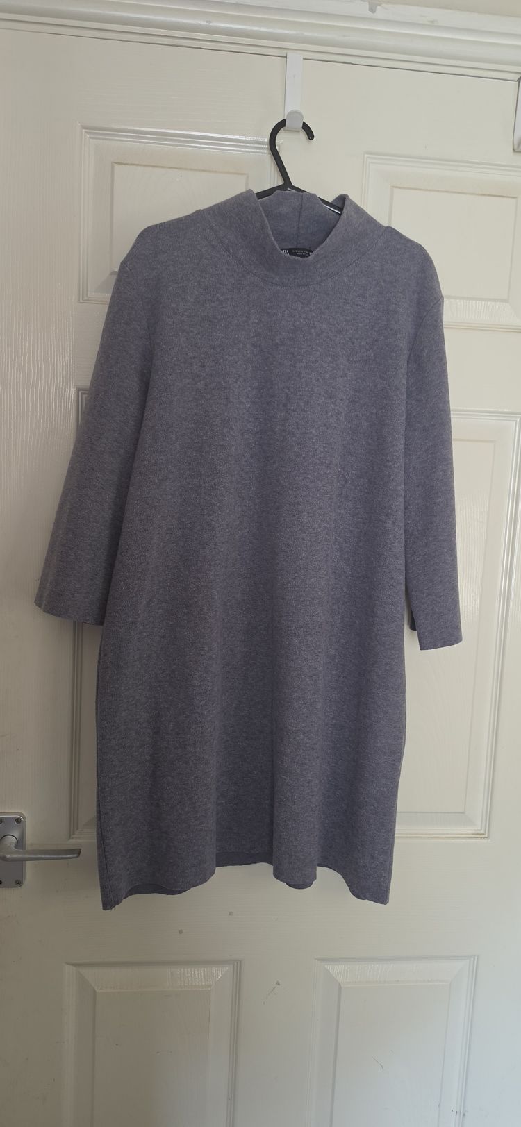 Zara Grey Knit Dress