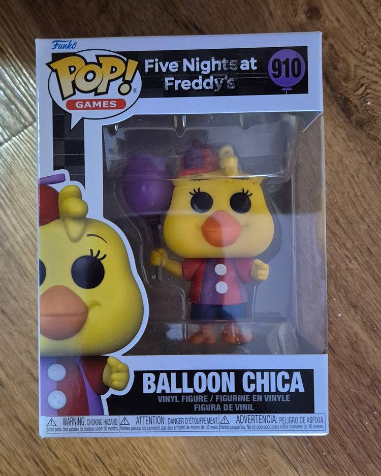 Funko Pop! Games Five Nights At Freddy'S Balloon Chica Vinyl Figure image 1