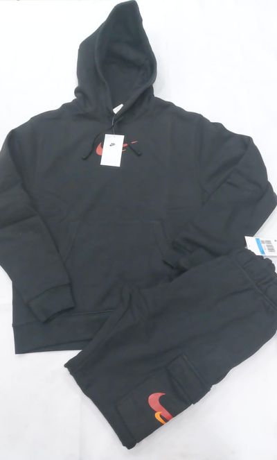 Nike Black Hoodie And Sweatpants Set