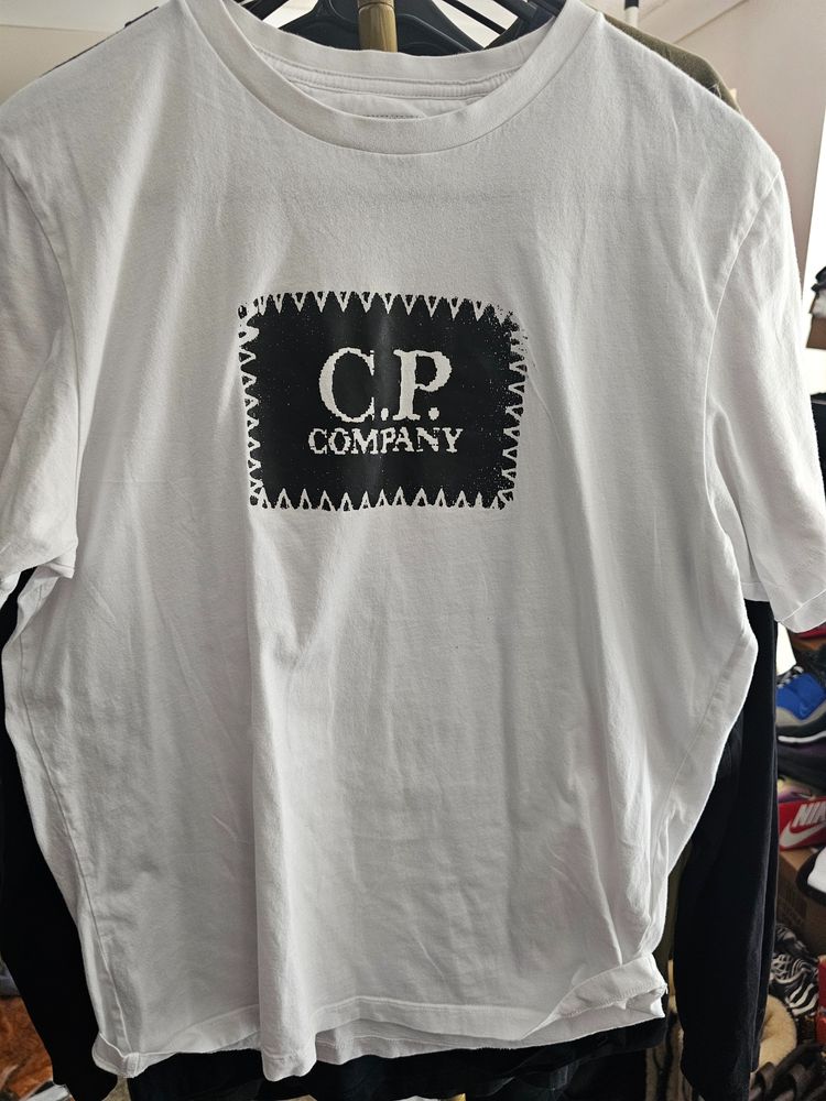 C.P. Company White T-Shirt