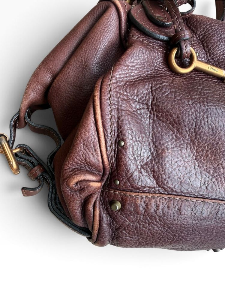 Vintage Chloé Paddington Leather Bag image 9