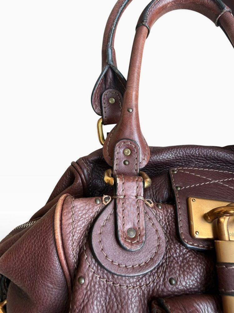 Vintage Chloé Paddington Leather Bag image 8