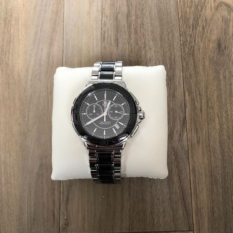 TAG HEUER x FORMULA 1 MM0216, 41 mm, Steel & Ceramic Watch CAH1210.BA0862