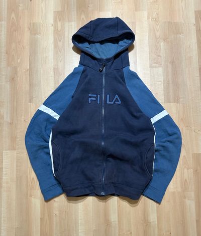 Fila Hooded Zip-Up Sweatshirt