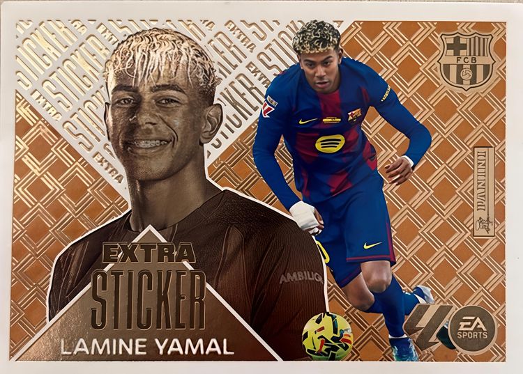 Panini Extra Sticker Lamine Yamal Bronce image 1