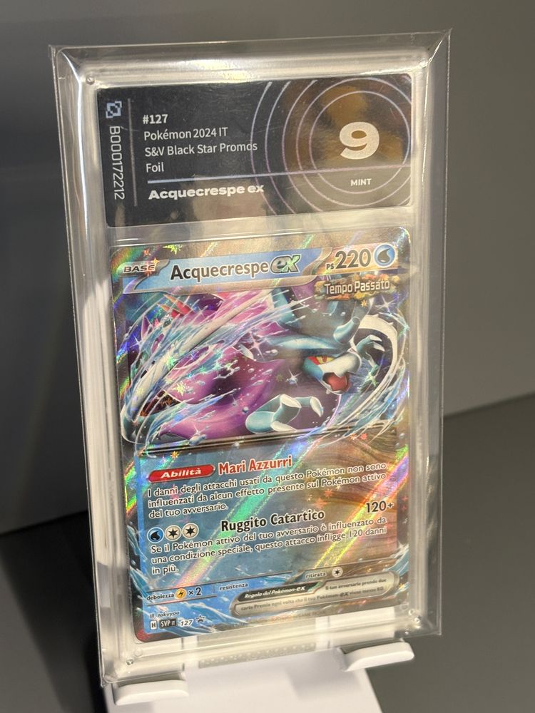 Pokemon Acquacrespe Ex Trading Card
