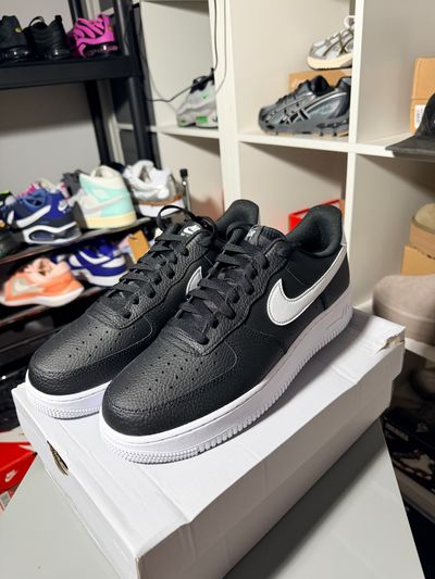 Nike Air Force 1 '07 - Black, UK Size 10 - Brand New Full Box