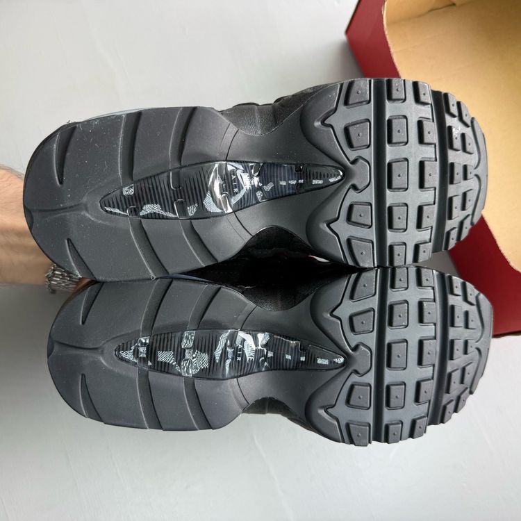 Immagine di Nike Air Max 95 Size UK 5 Cool Grey Black Anthracite GS Trainers IQ0318-010 9