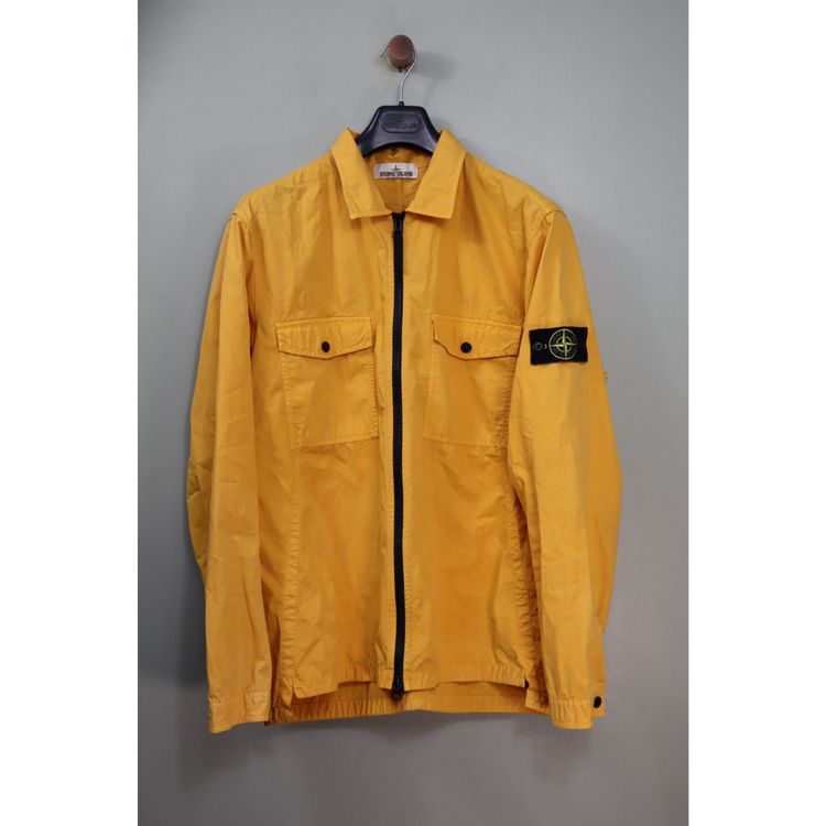 Stone Island Yellow Overshirt image 1