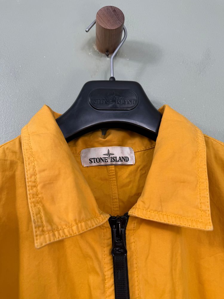 Stone Island Yellow Overshirt image 4