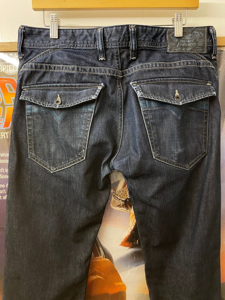 Immagine di 2000s Diesel Industry Ruky Slim Bootcut Denim Jeans 4
