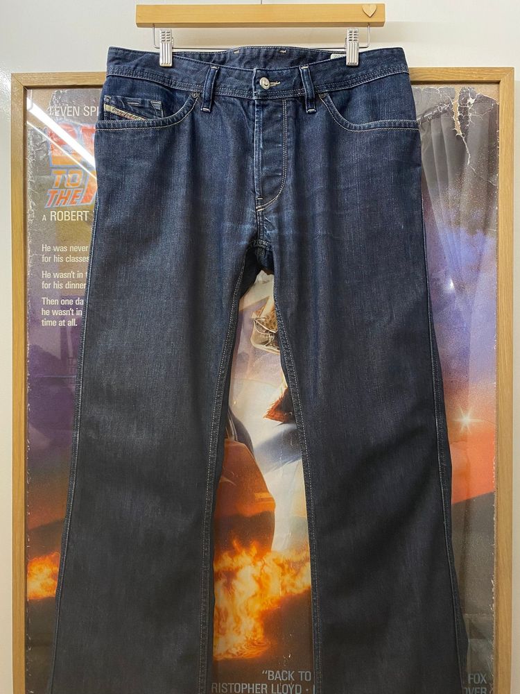 Immagine di 2000s Diesel Industry Ruky Slim Bootcut Denim Jeans 5