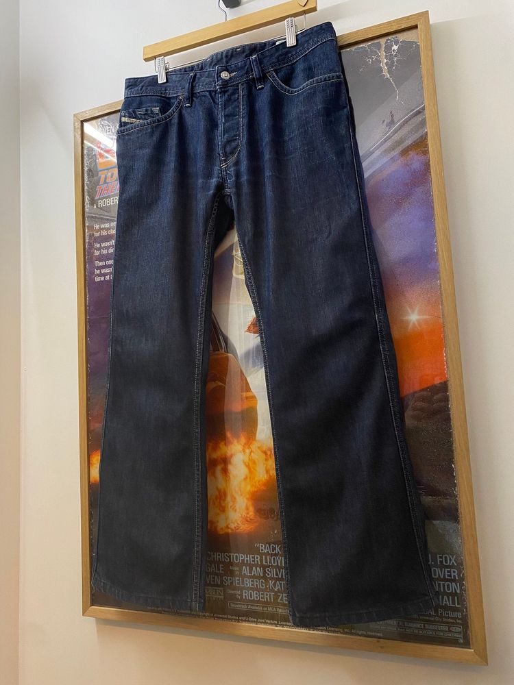 Immagine di 2000s Diesel Industry Ruky Slim Bootcut Denim Jeans 2
