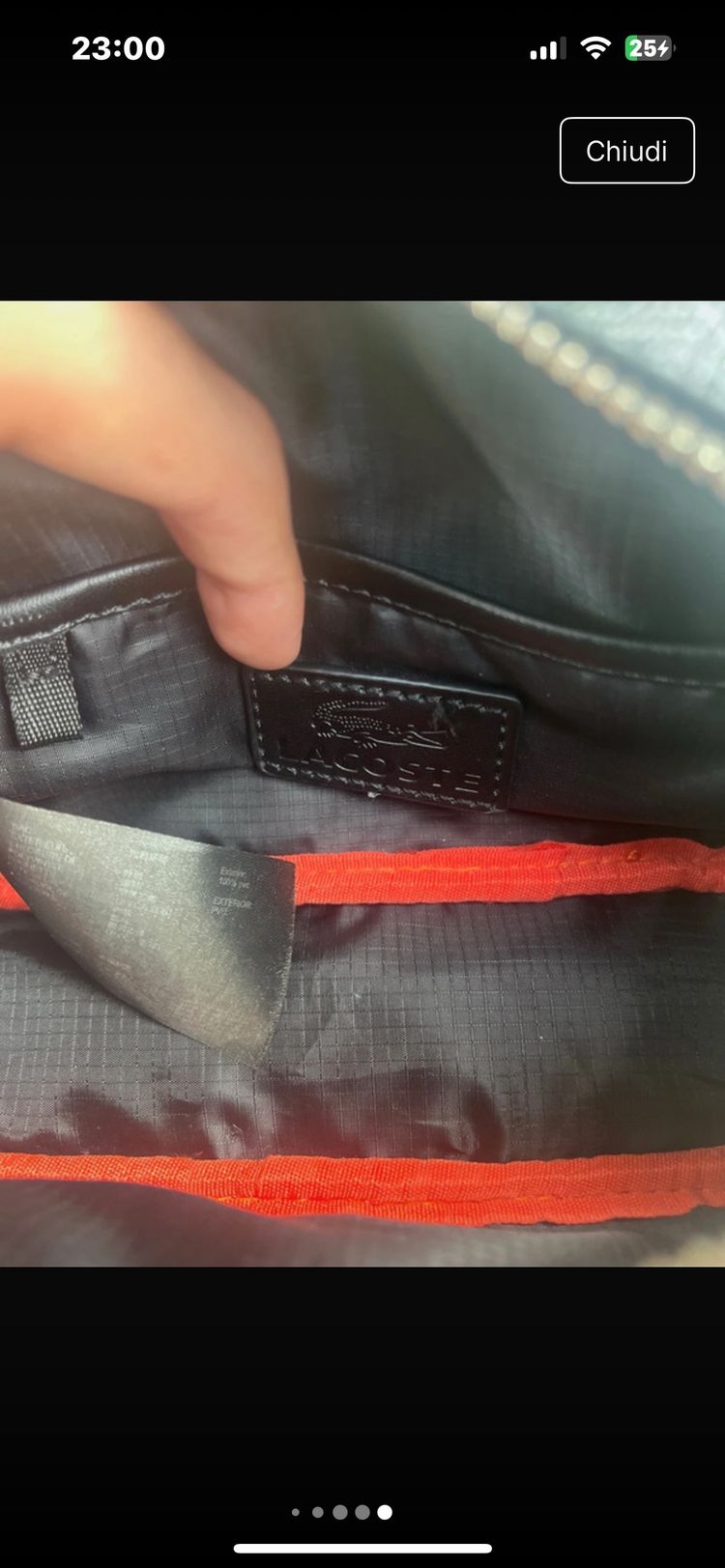 Lacoste small crossbody bag image 7