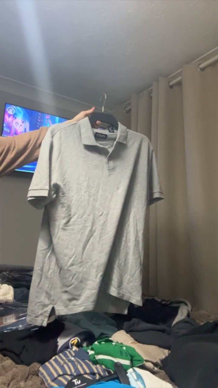Chaps grey chaps top size m product image