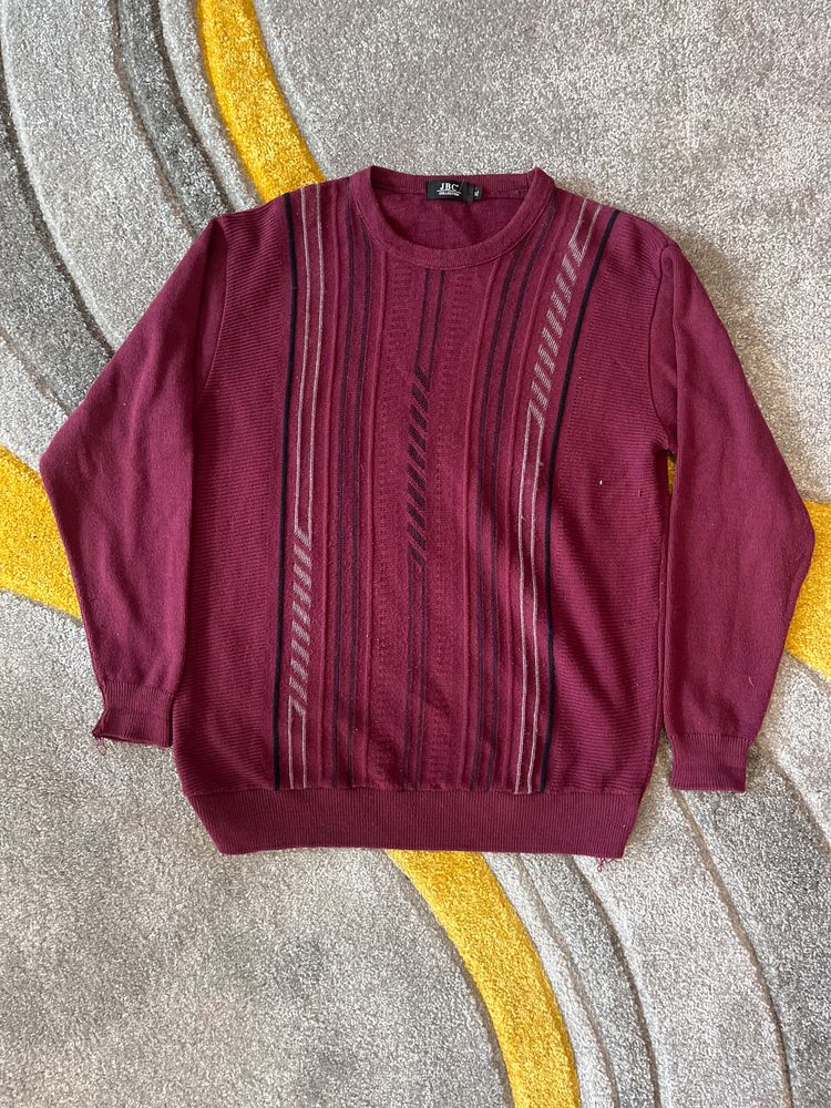 Burgundy Sweater image 1