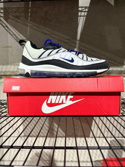 SP12 Nike AM98 White Black Racer Blue Brand New In Box