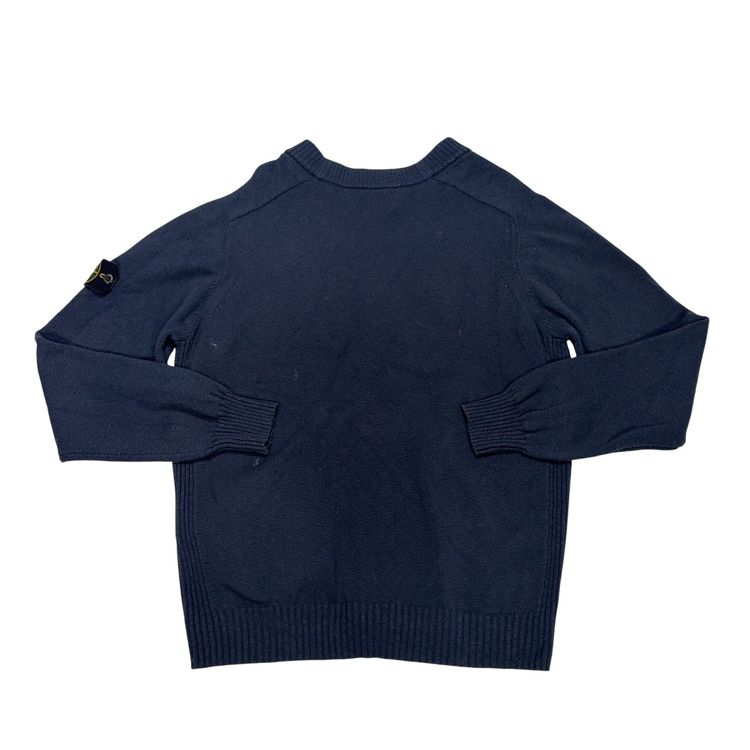 Stone Island Wool Navy Jumpers image 3
