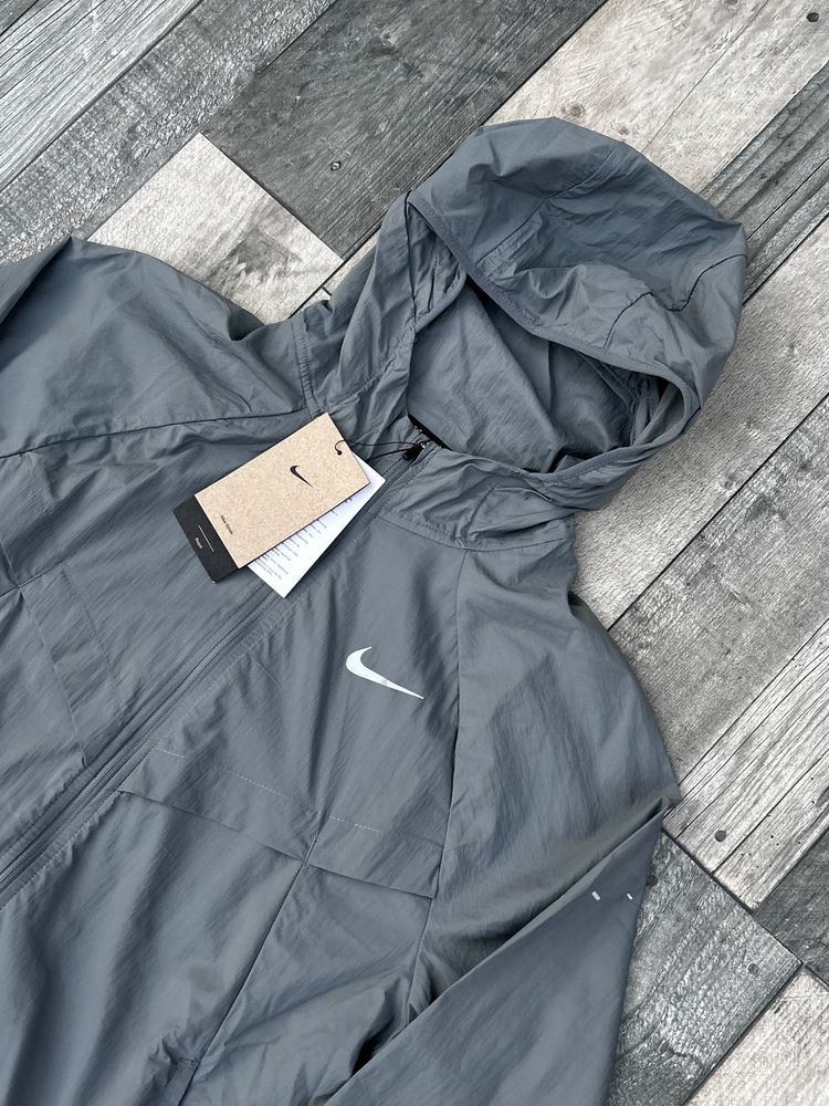 Nike Dri-Fit Repel Stride Miler Jacket ‘Smoke Grey’ - Size Small  obraz 3