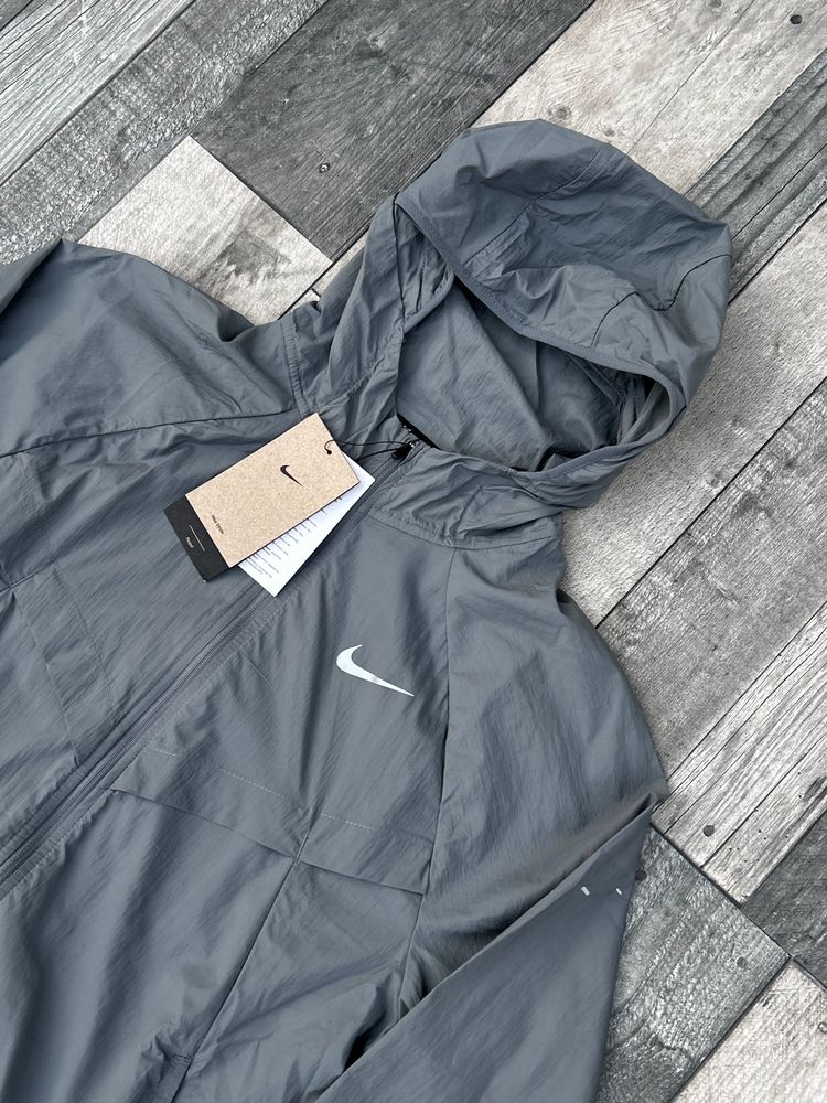 Nike Dri-Fit Repel Stride Miler Jacket ‘Smoke Grey’ - Size Small  obraz 2