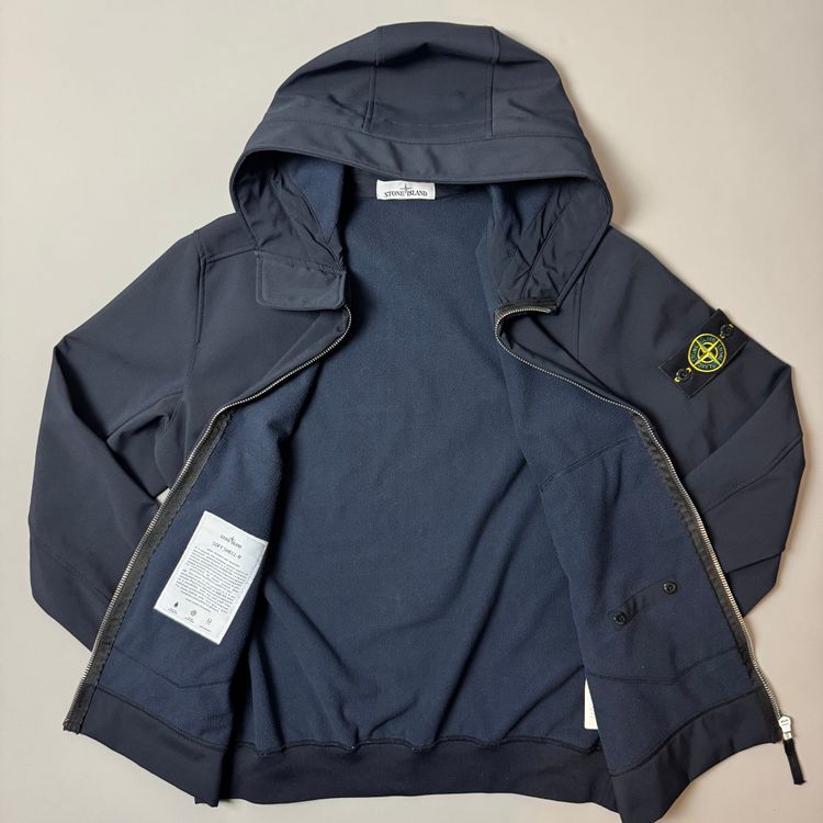 Stone Island Navy Soft Shell R - Large image 6