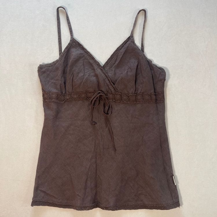 Artigili Brown Camisole Top imagen 1