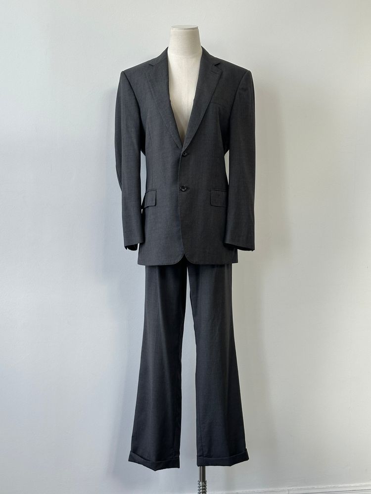 Loro Piana x Durban 1990s Pure Wool Straight Leg Suit - 38S/W30 image 9