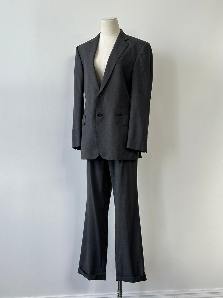 Loro Piana x Durban 1990s Pure Wool Straight Leg Suit - 38S/W30 image 1