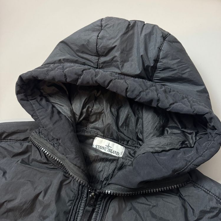 Immagine di Stone Island Black Crinkle Reps NY Down Puffer Jacket - XL 7