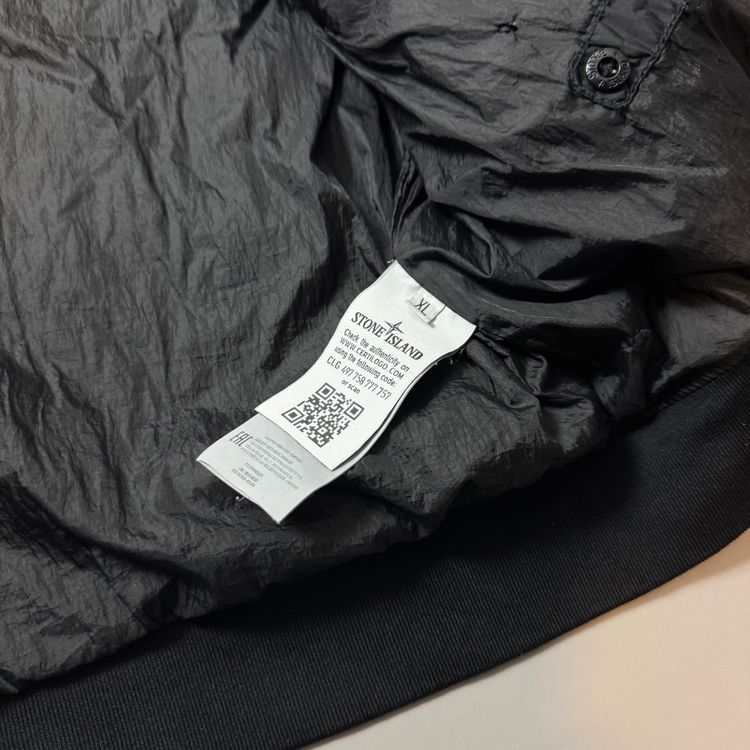 Immagine di Stone Island Black Crinkle Reps NY Down Puffer Jacket - XL 6