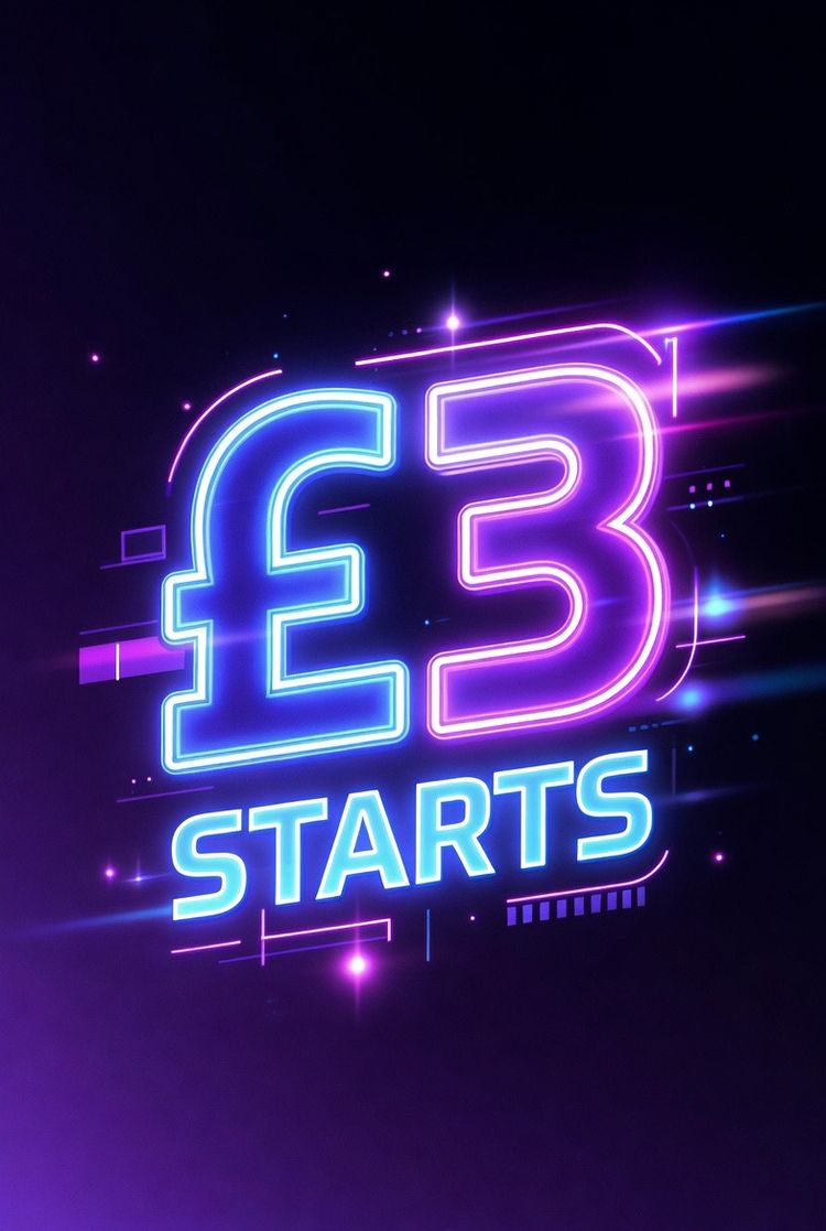 £3 Card on Screen 