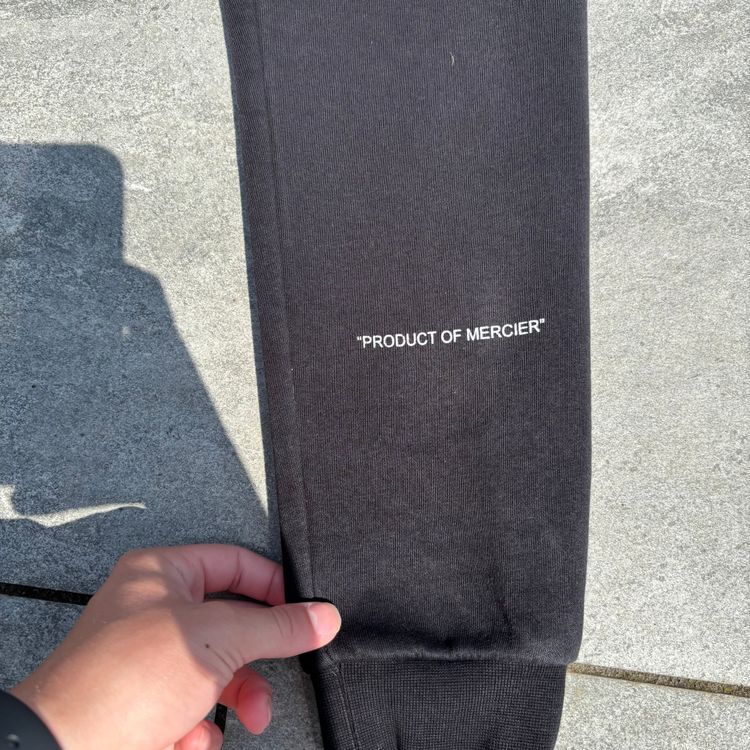 Mercier Black Hoodie And Sweatpants Set image 10