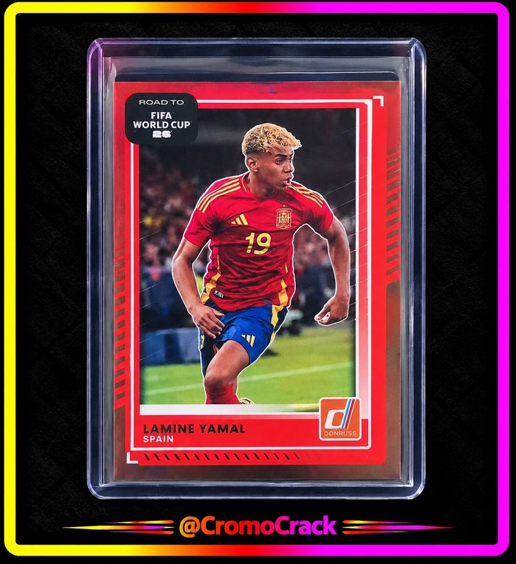 Lamine Yamal Bronce Panini Donruss Road To Fifa World Cup 2026 image 1